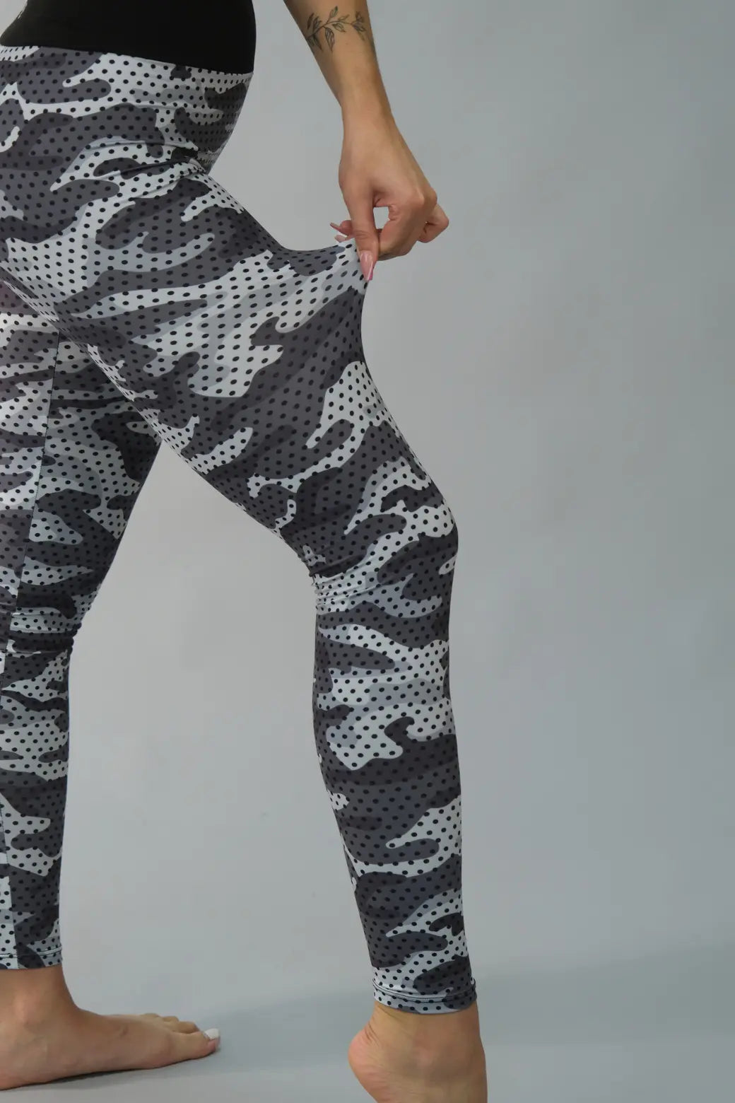 Női leggings, tejselyem – 109