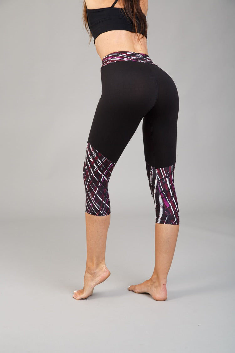 Női capri leggings, tejselyem – 332
