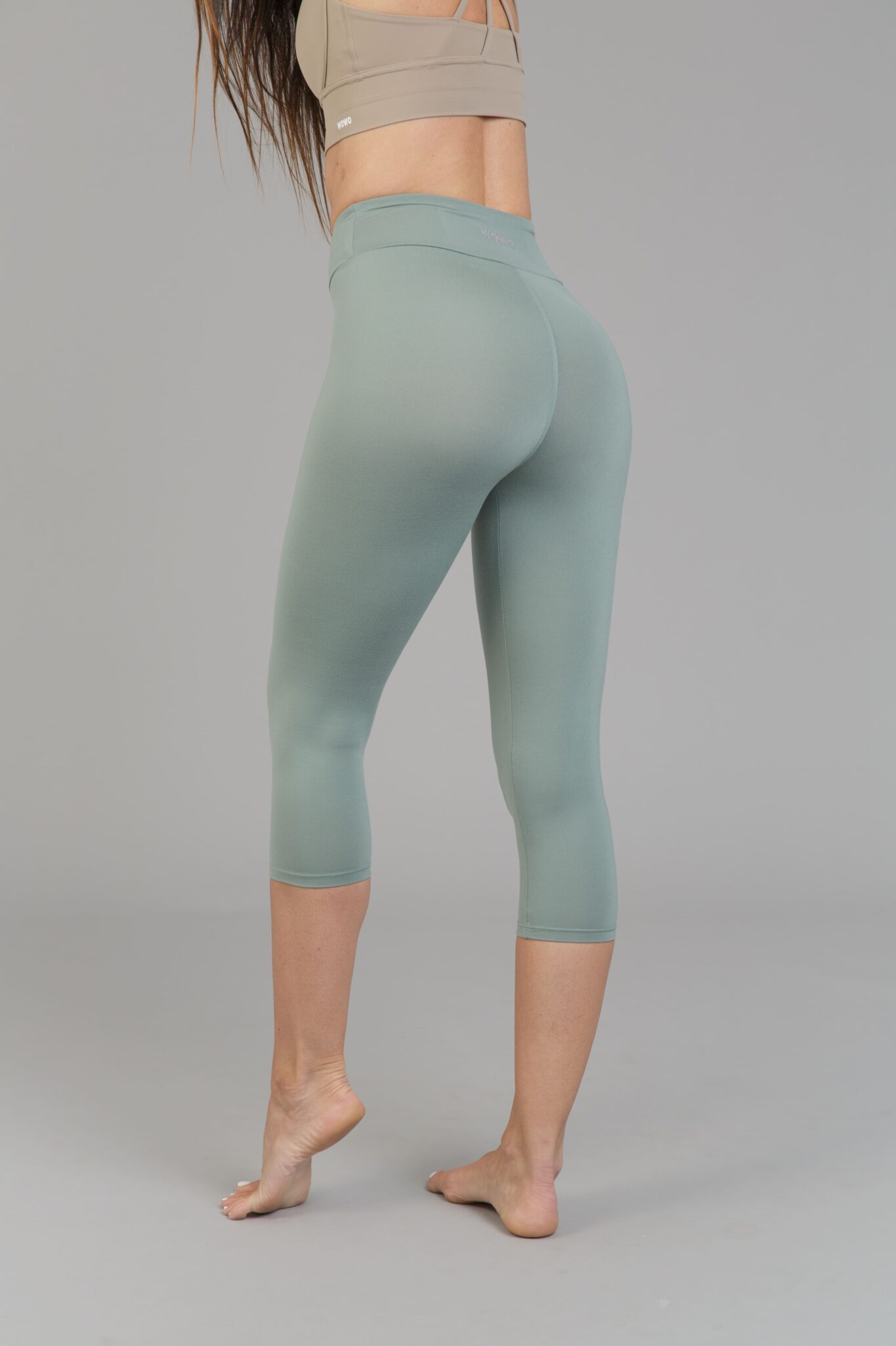 Női capri leggings, tejselyem – 320