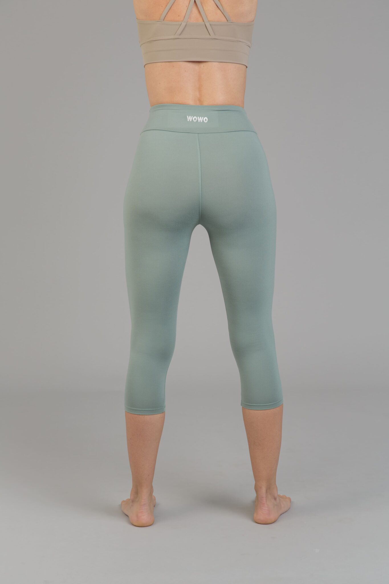 Női capri leggings, tejselyem – 320