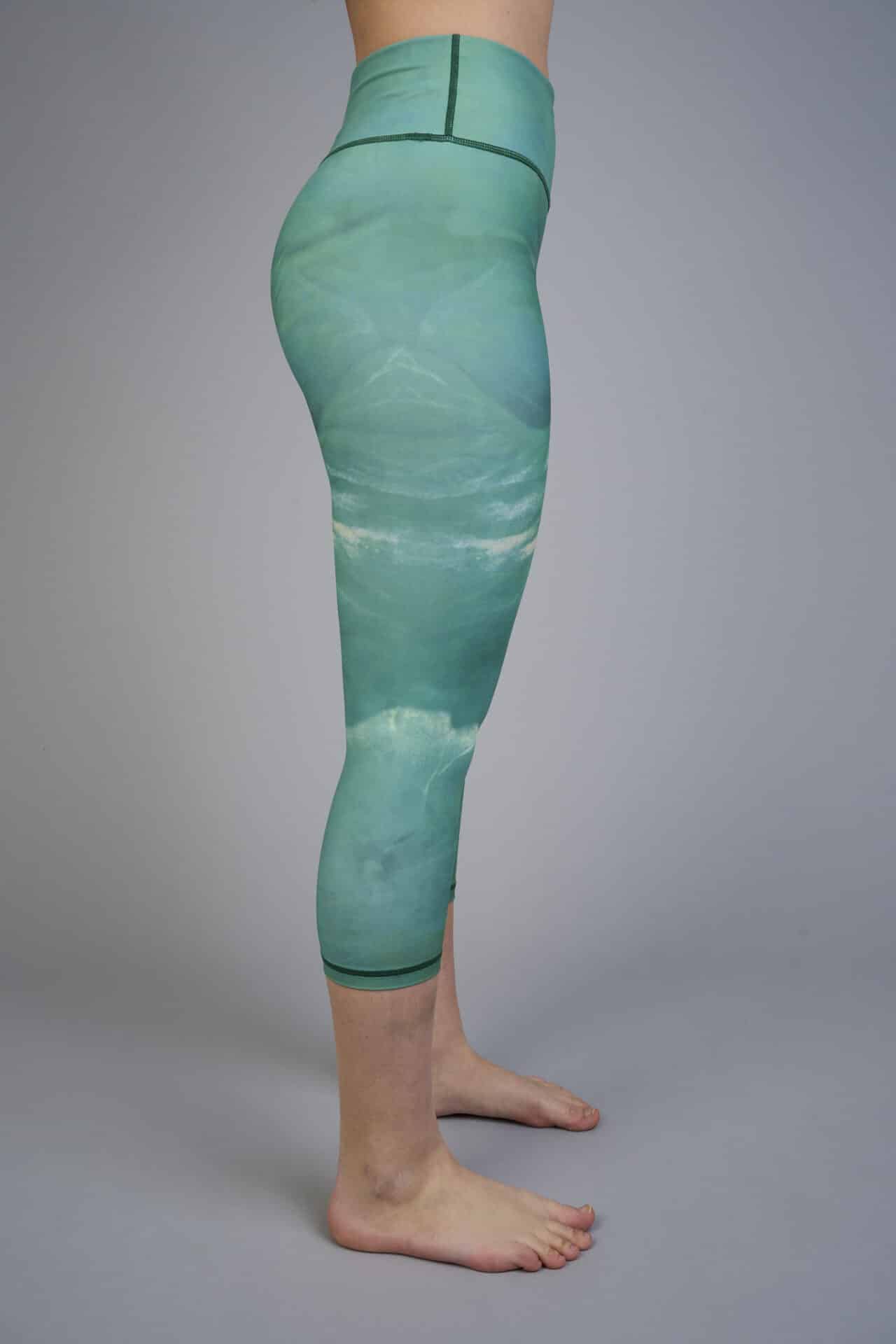 Női capri leggings, tejselyem – 89