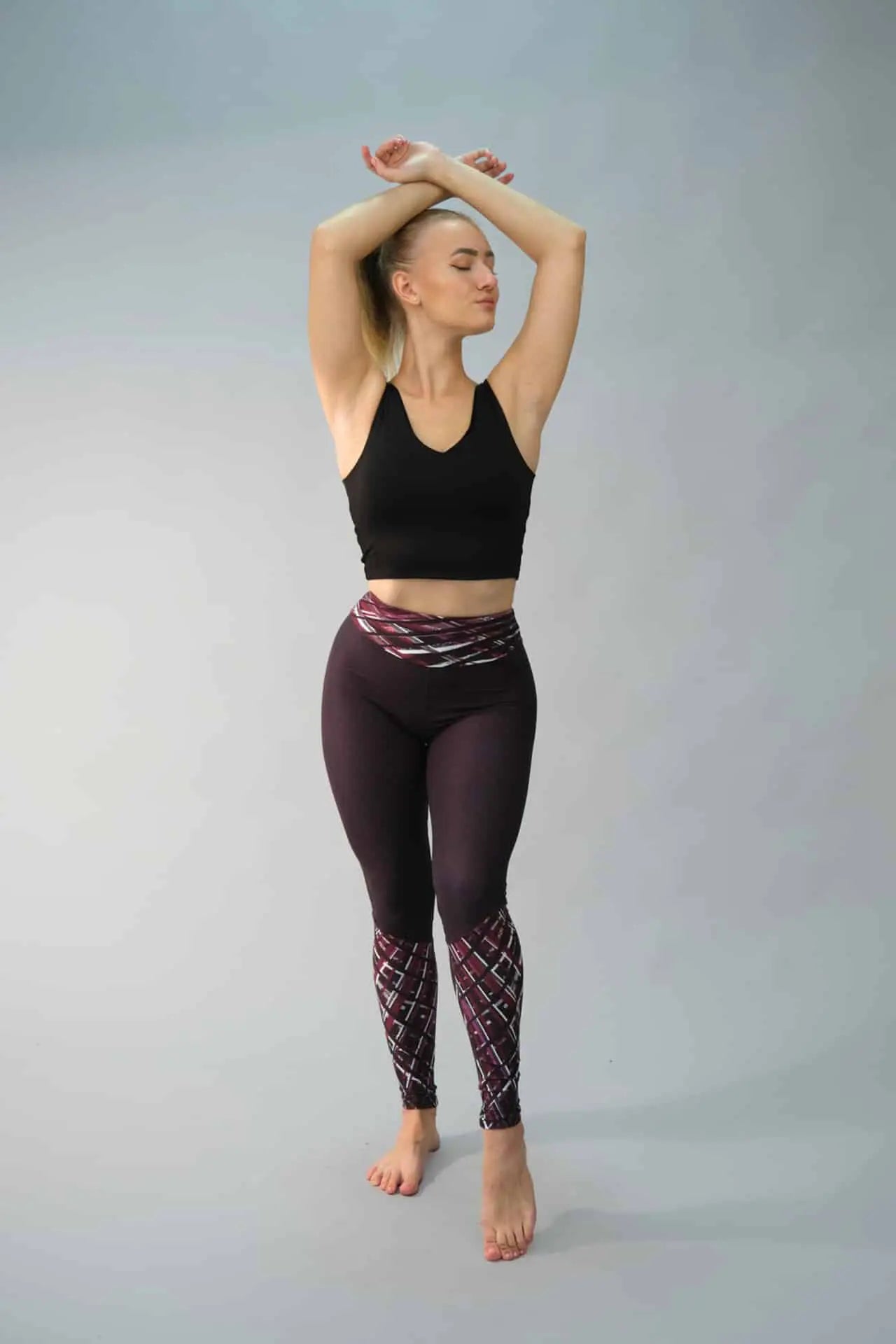 Női leggings, tejselyem – 135