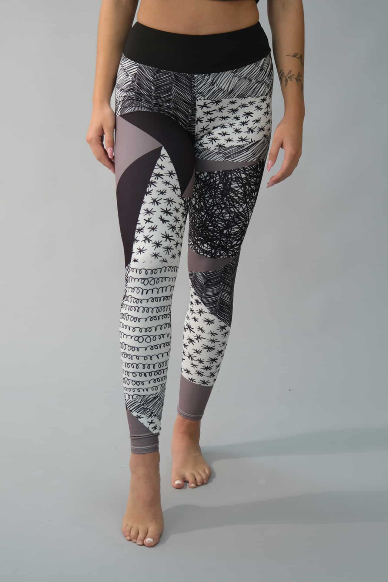 Női leggings, tejselyem – 137