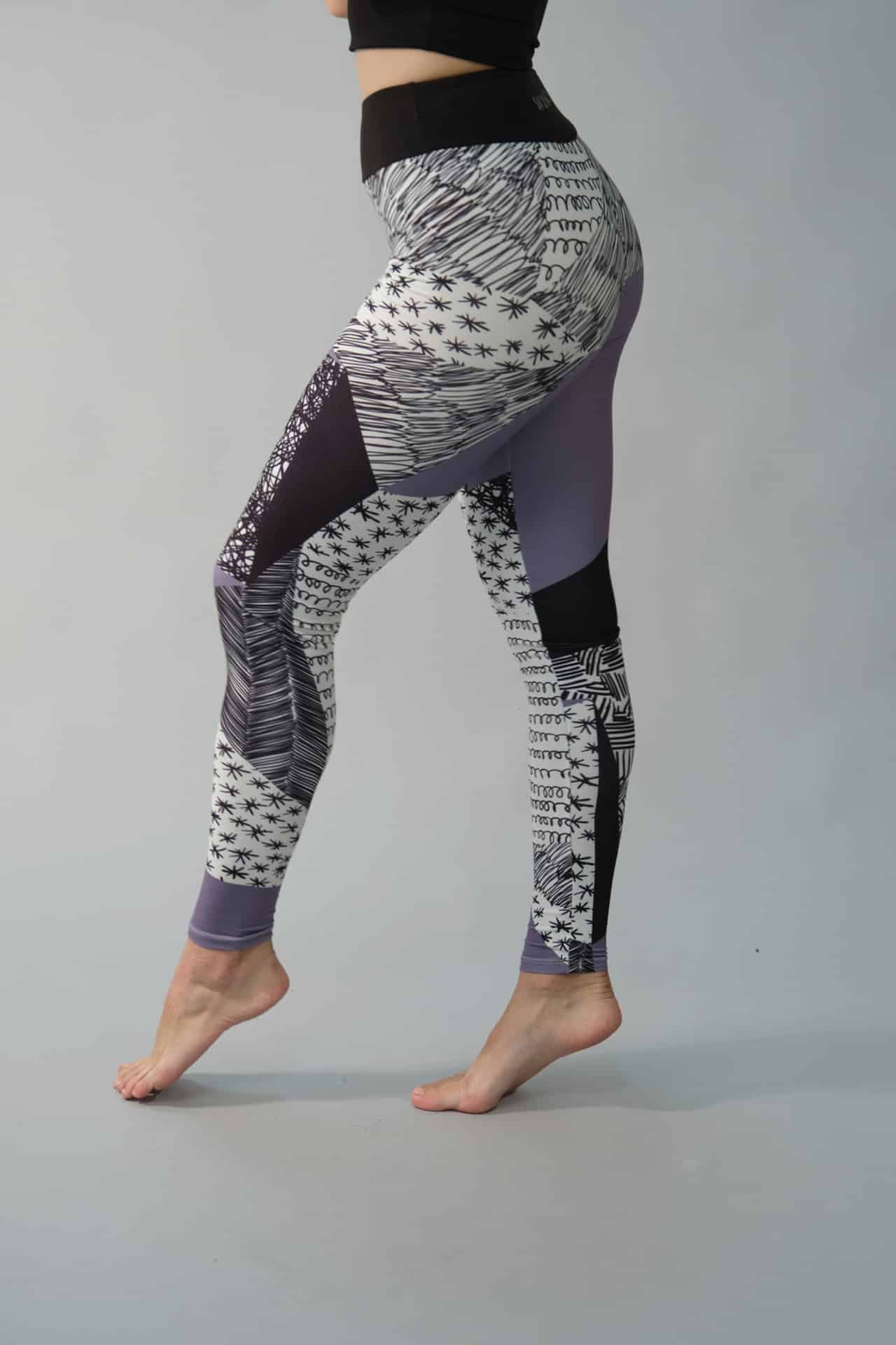 Női leggings, tejselyem – 138