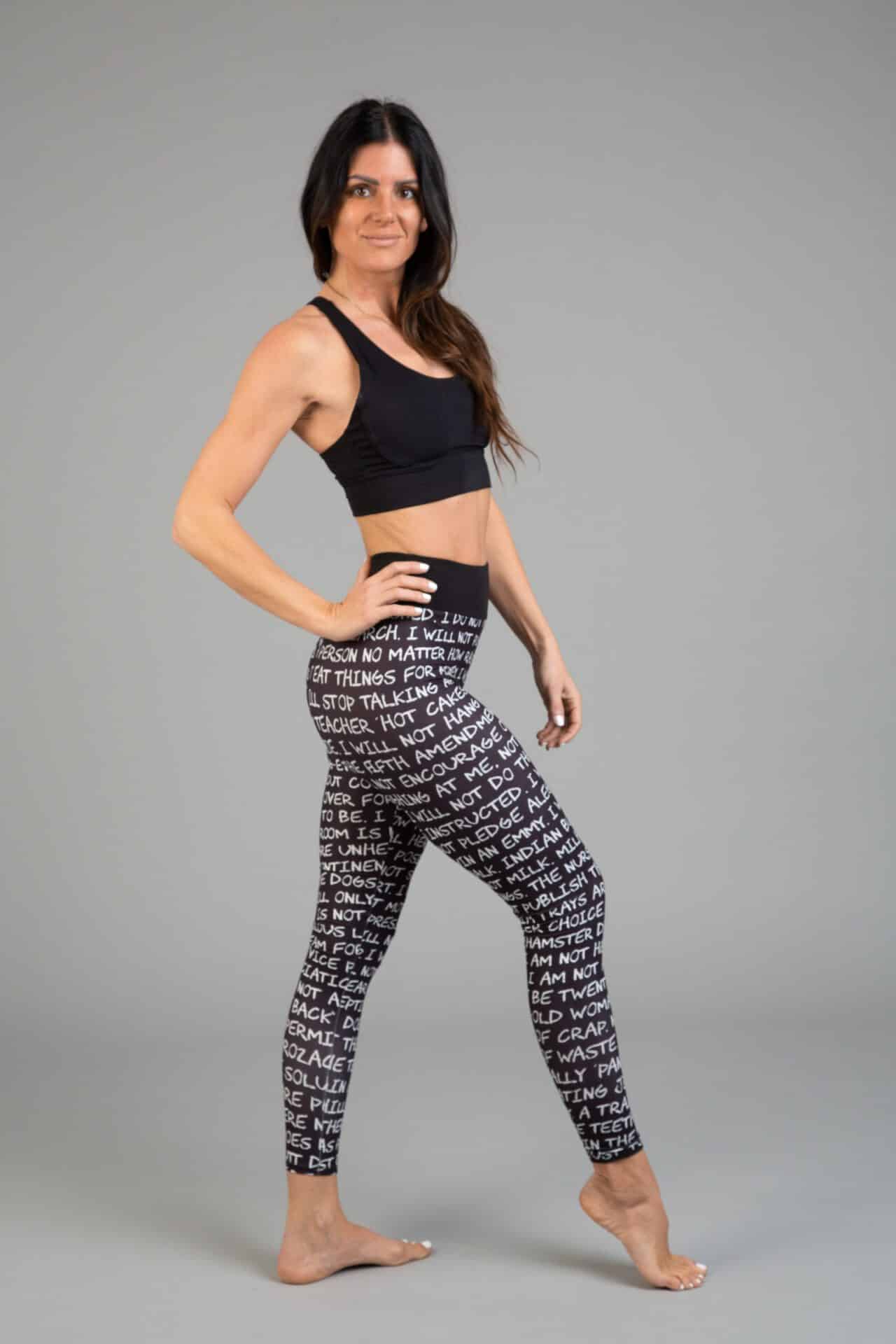 Női leggings, tejselyem – 139