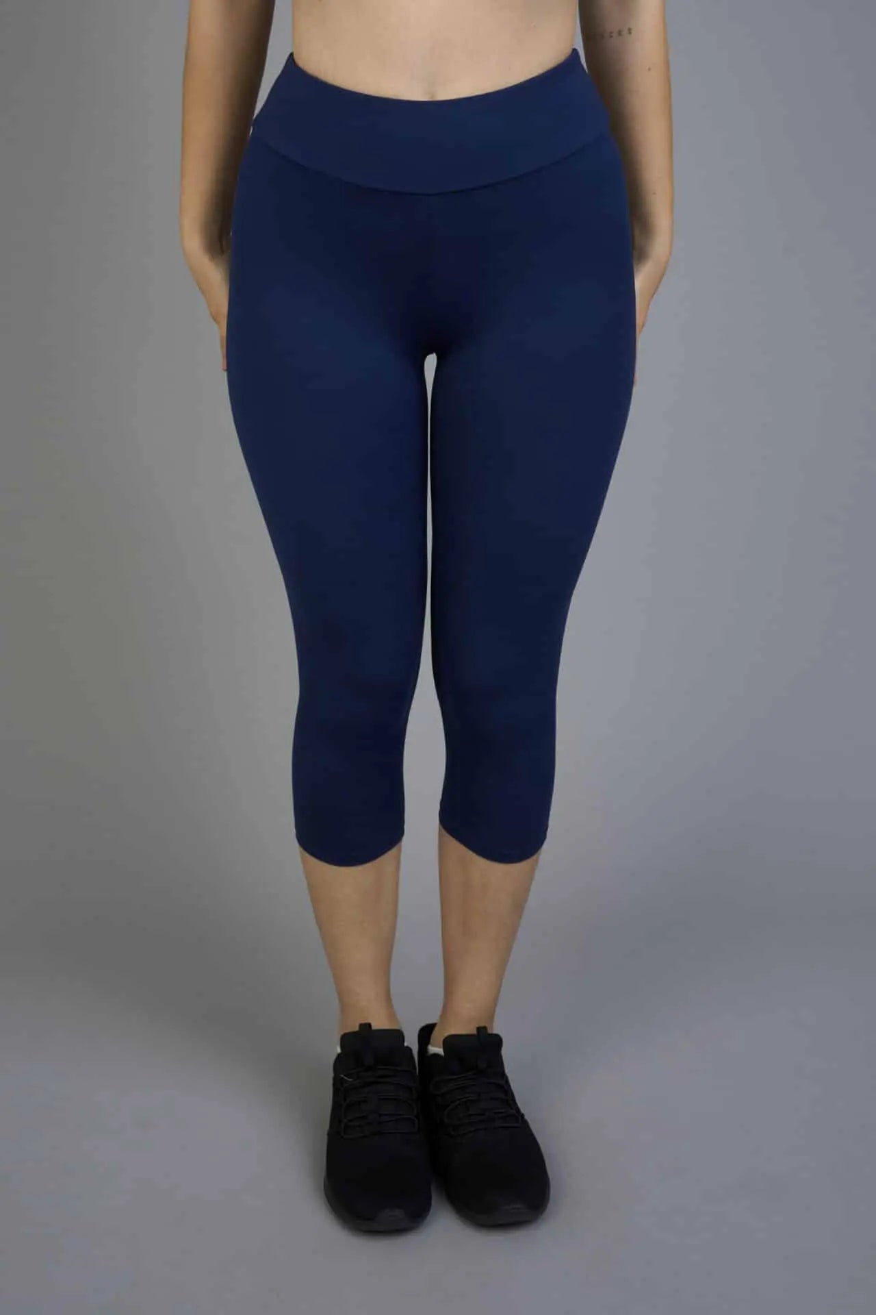 Női capri leggings, tejselyem – 303