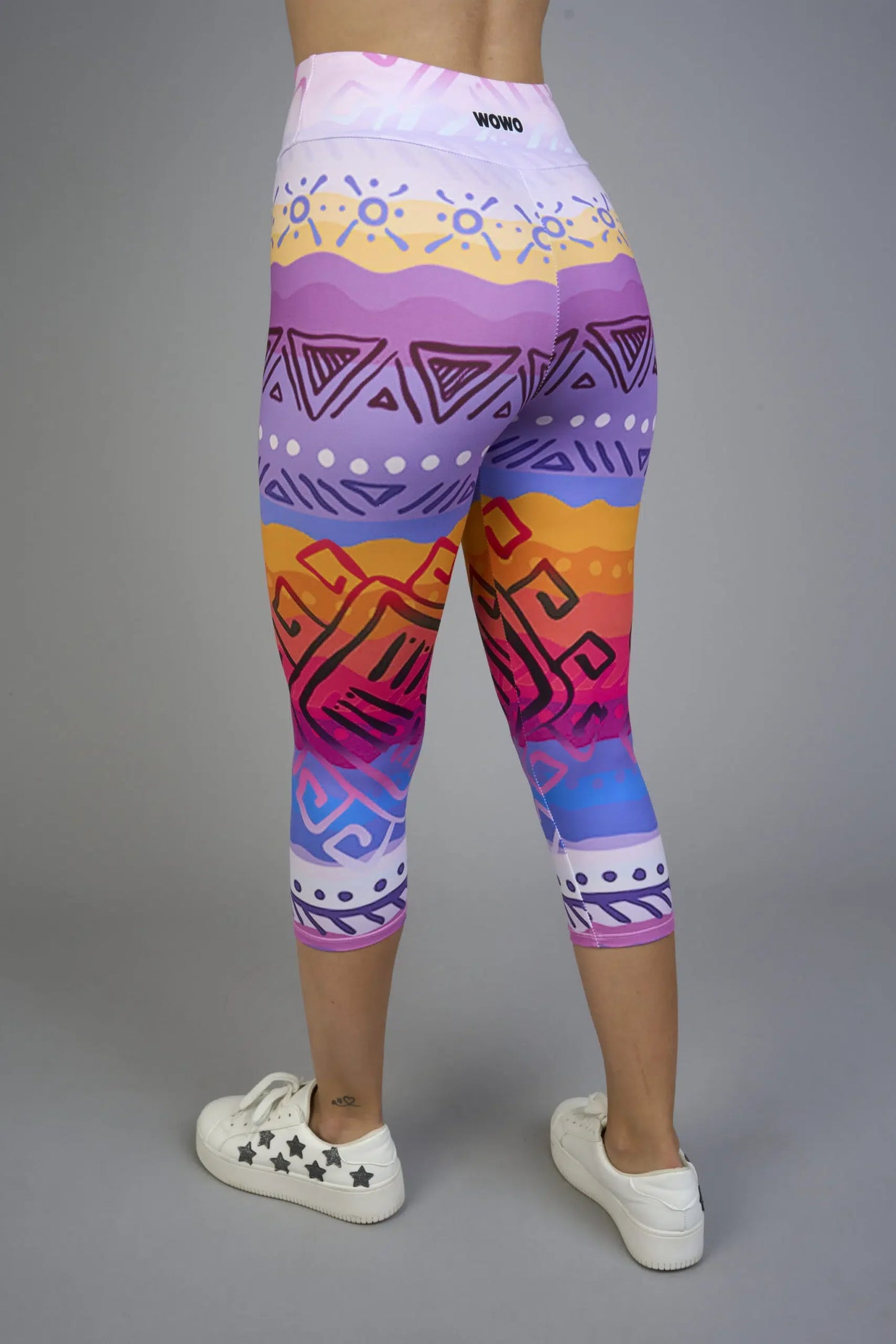 Női capri leggings, tejselyem – 308