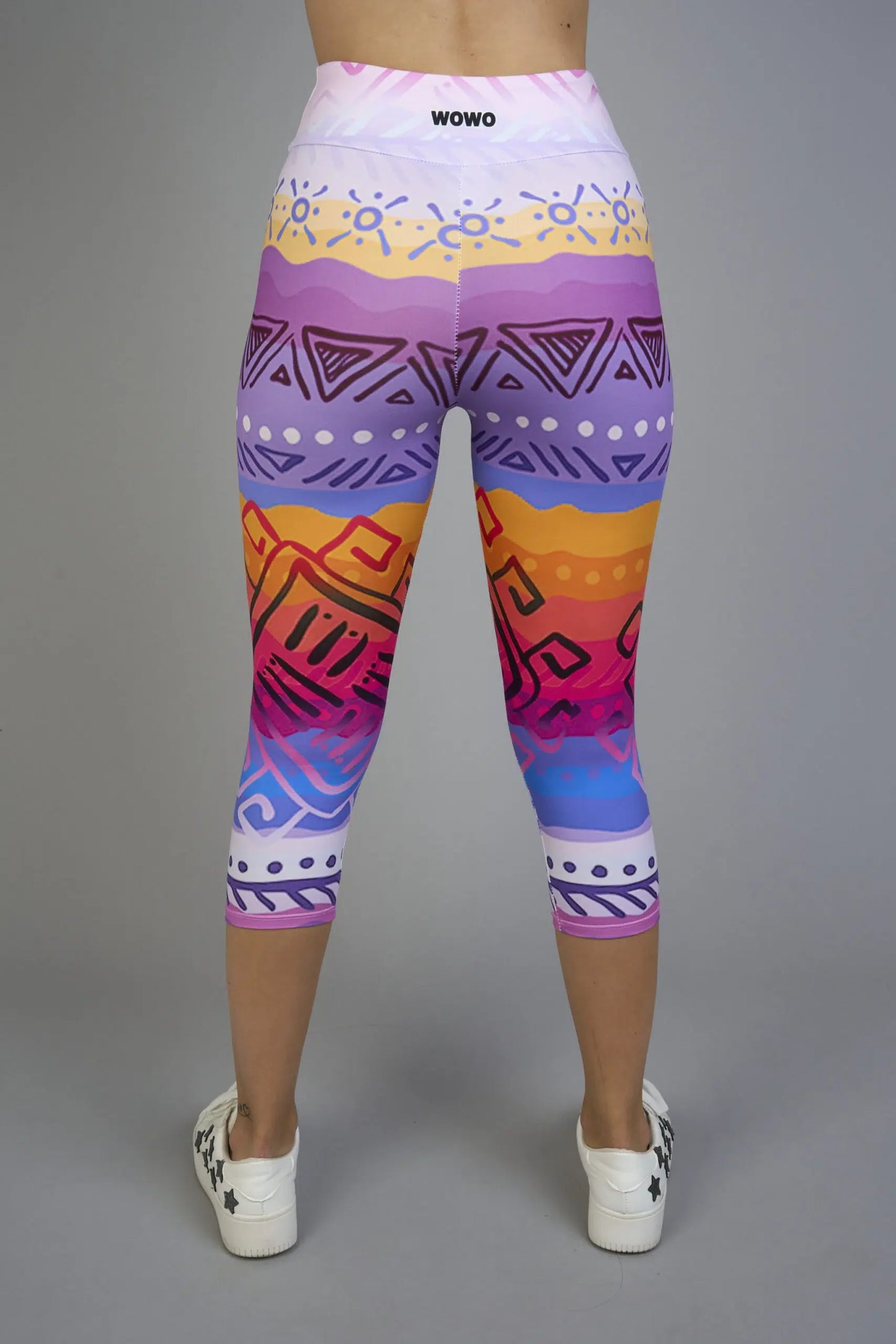 Női capri leggings, tejselyem – 308