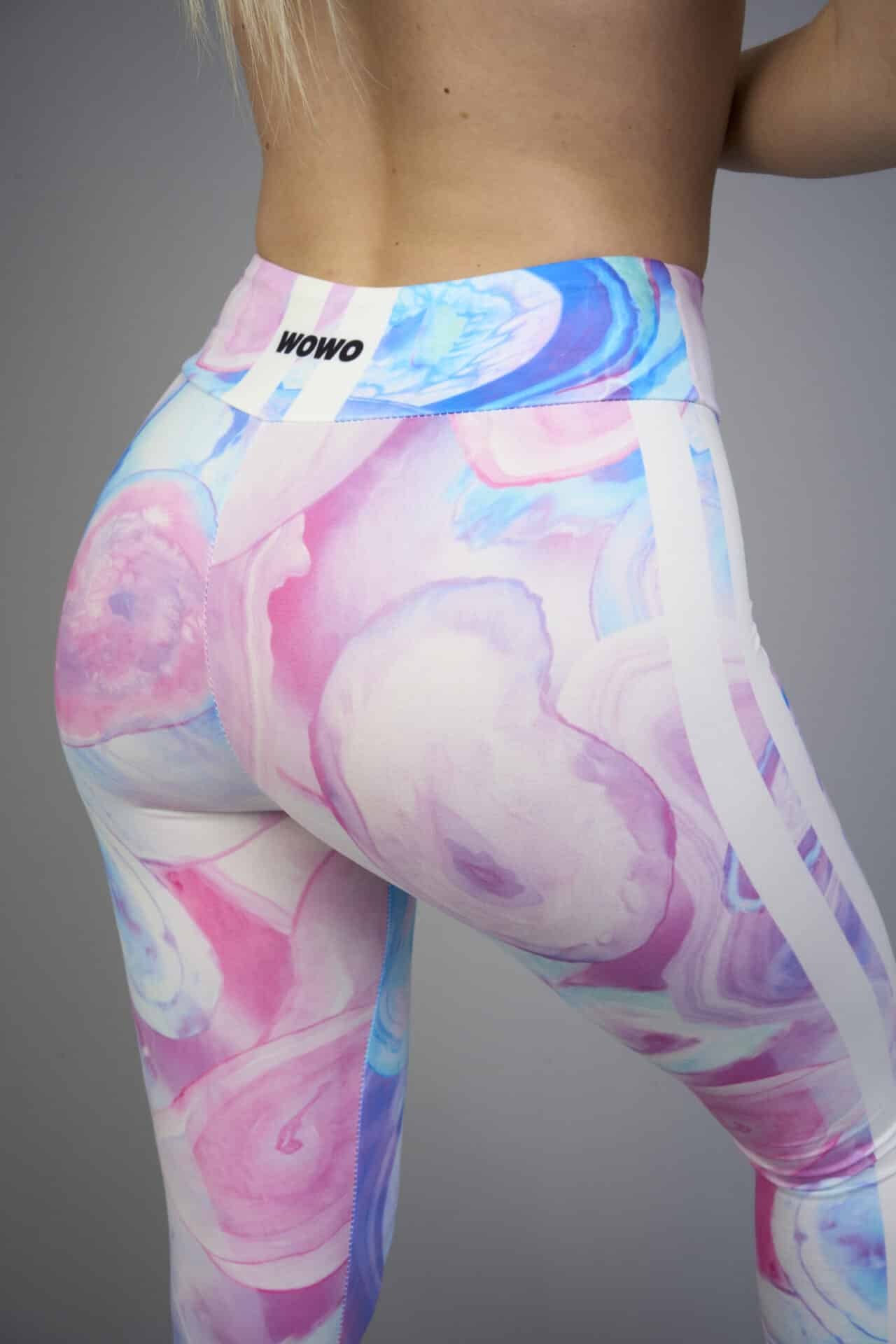 Női capri leggings, tejselyem – 310