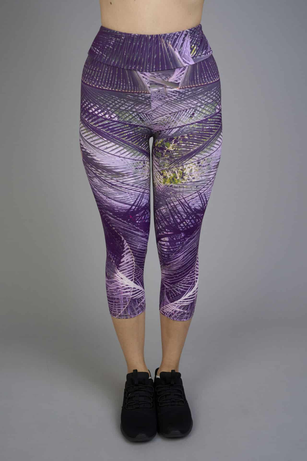 Női capri leggings, tejselyem – 314