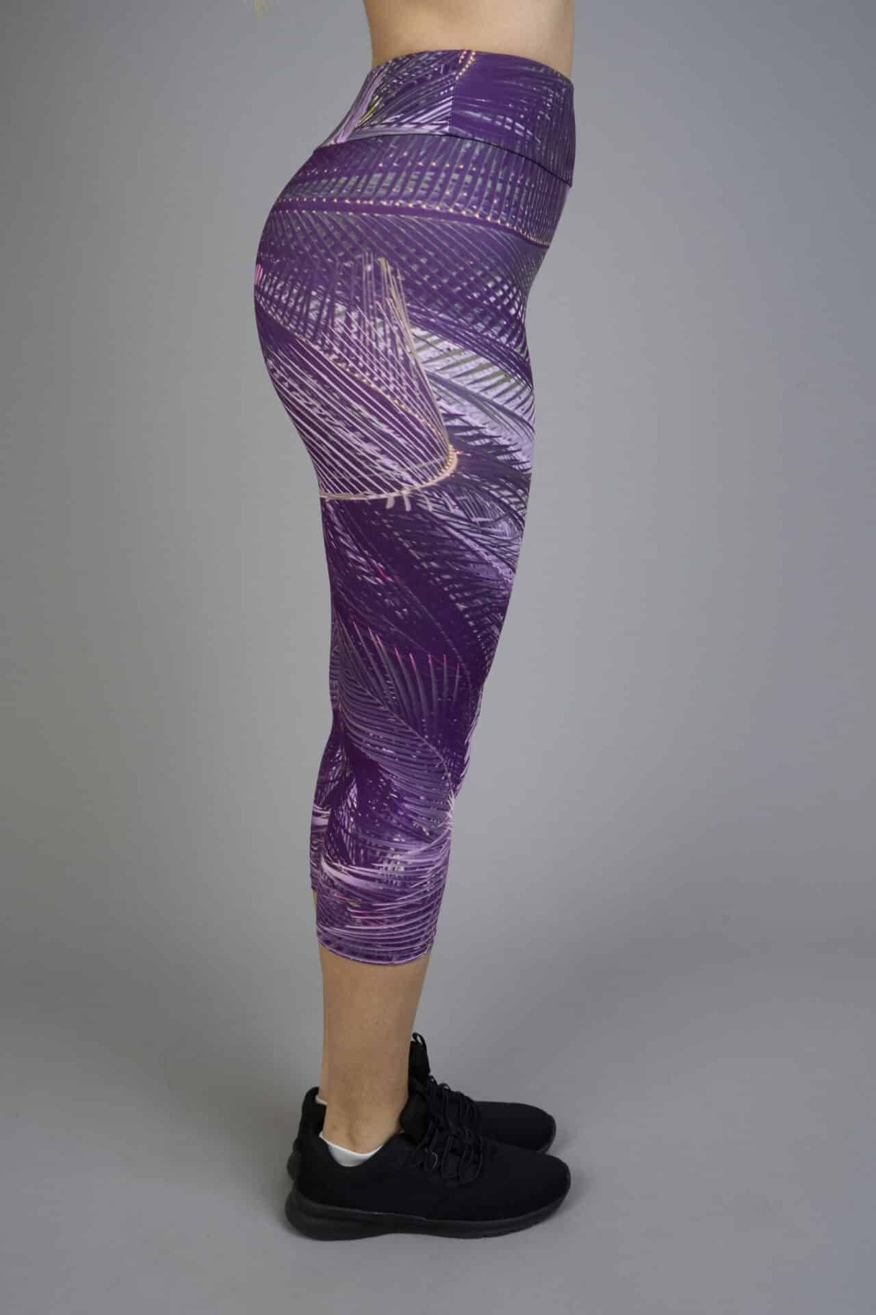 Női capri leggings, tejselyem – 314