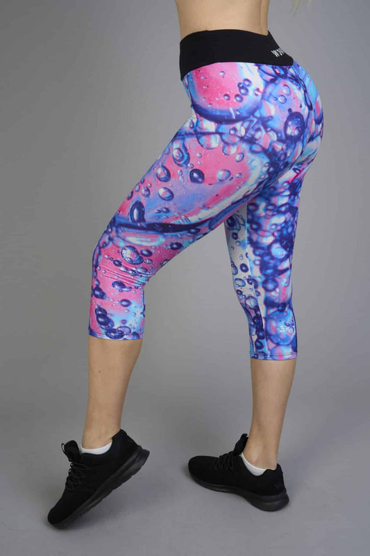 Női capri leggings, tejselyem – 316