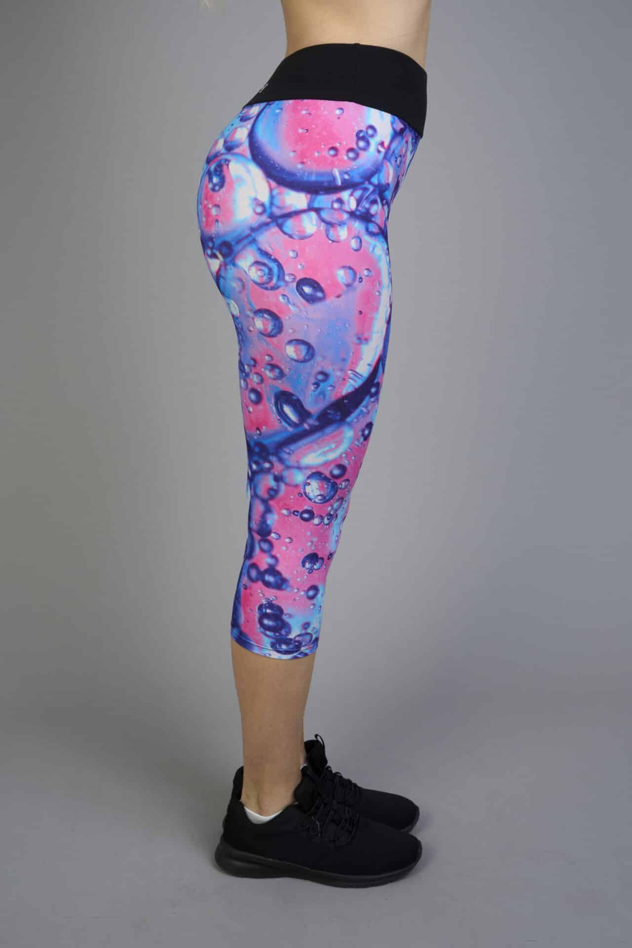 Női capri leggings, tejselyem – 316