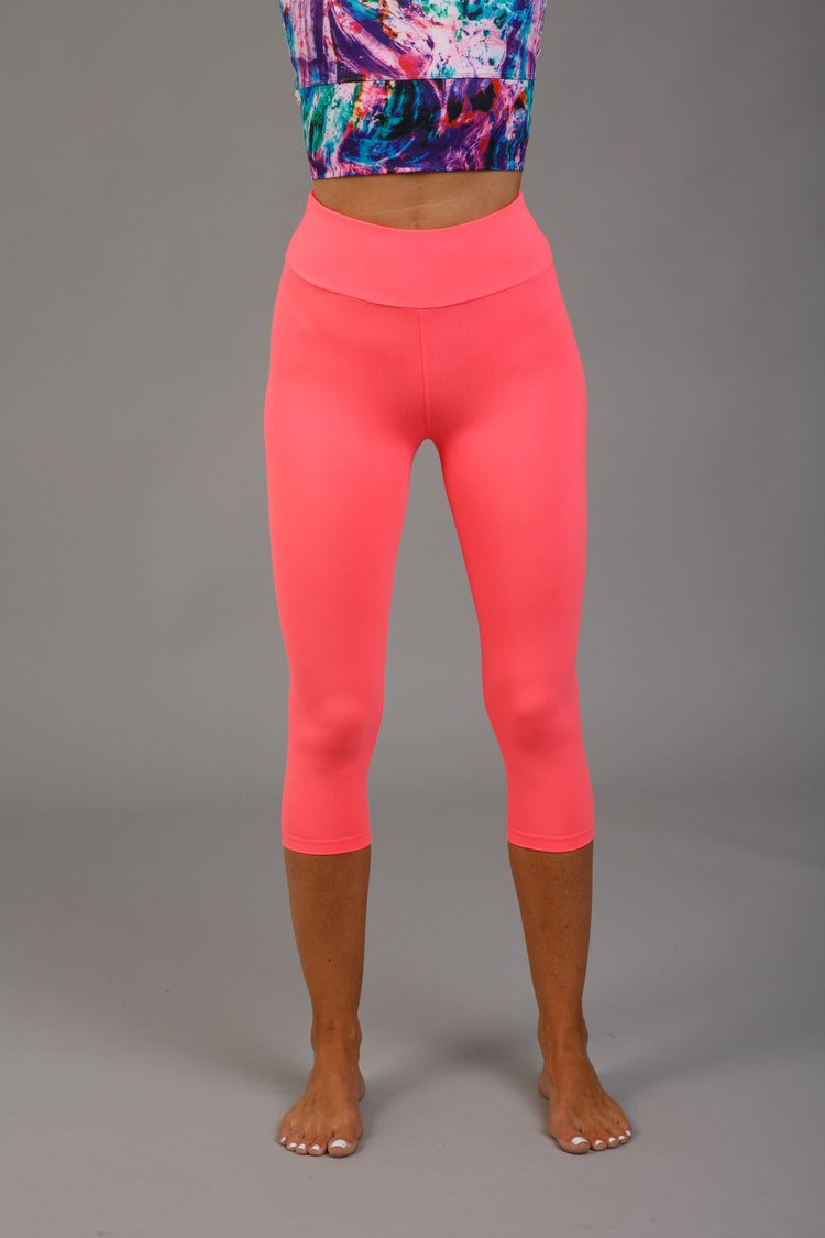 Női capri leggings, tejselyem – 324