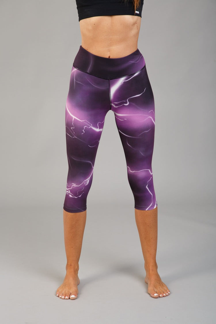 Női capri leggings, tejselyem – 329