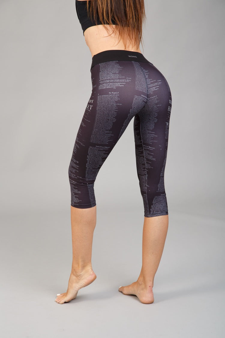 Női capri leggings, tejselyem – 330