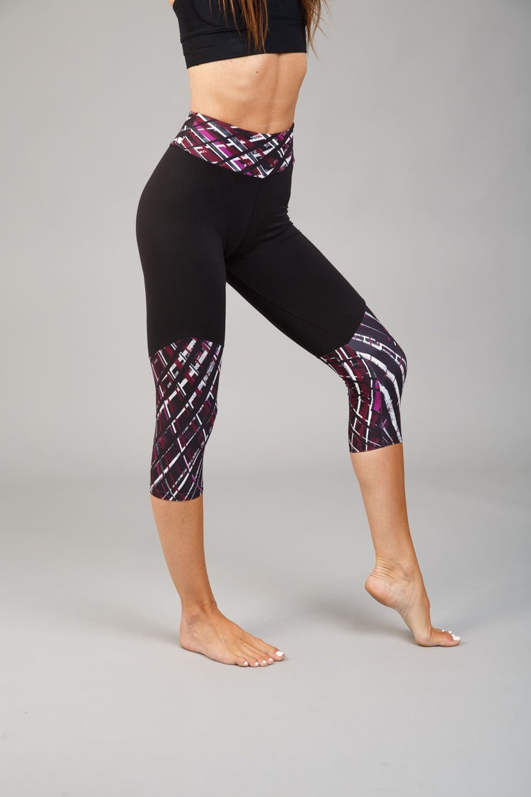 Női capri leggings, tejselyem – 332