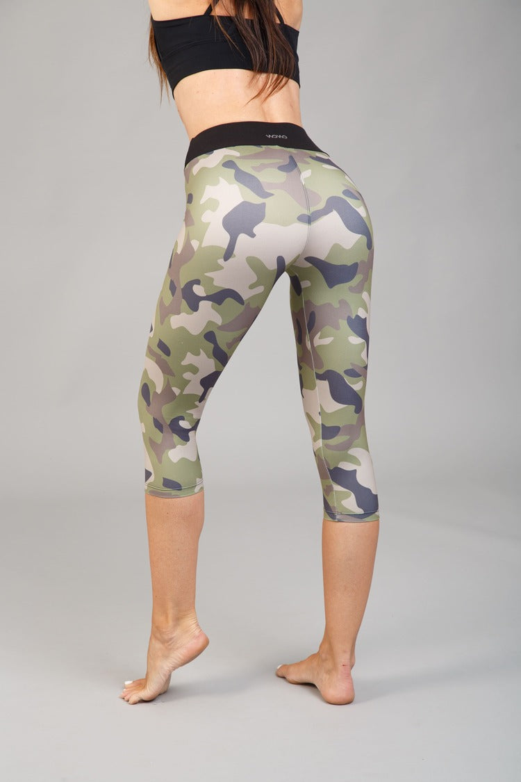 Női capri leggings, tejselyem – 336