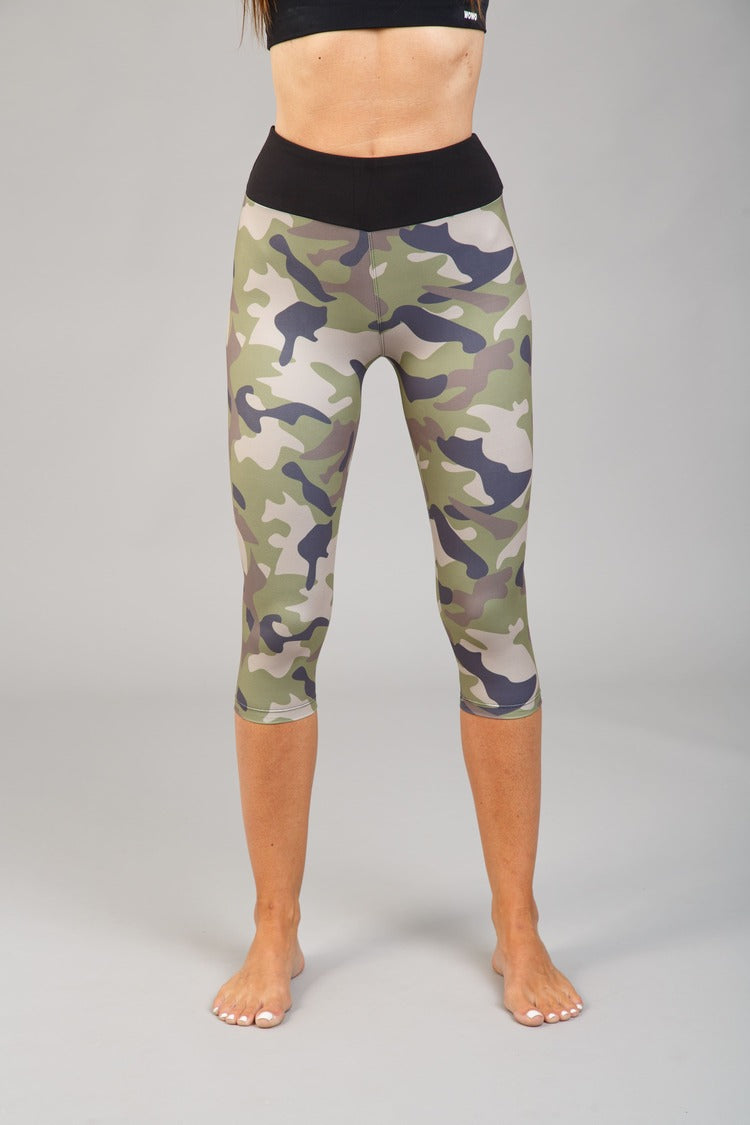 Női capri leggings, tejselyem – 336