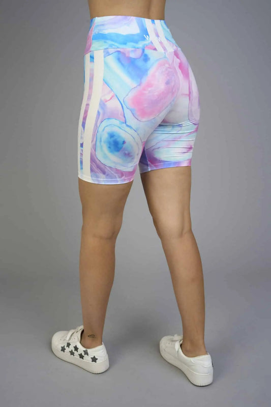 Női bermuda leggings, tejselyem – 405