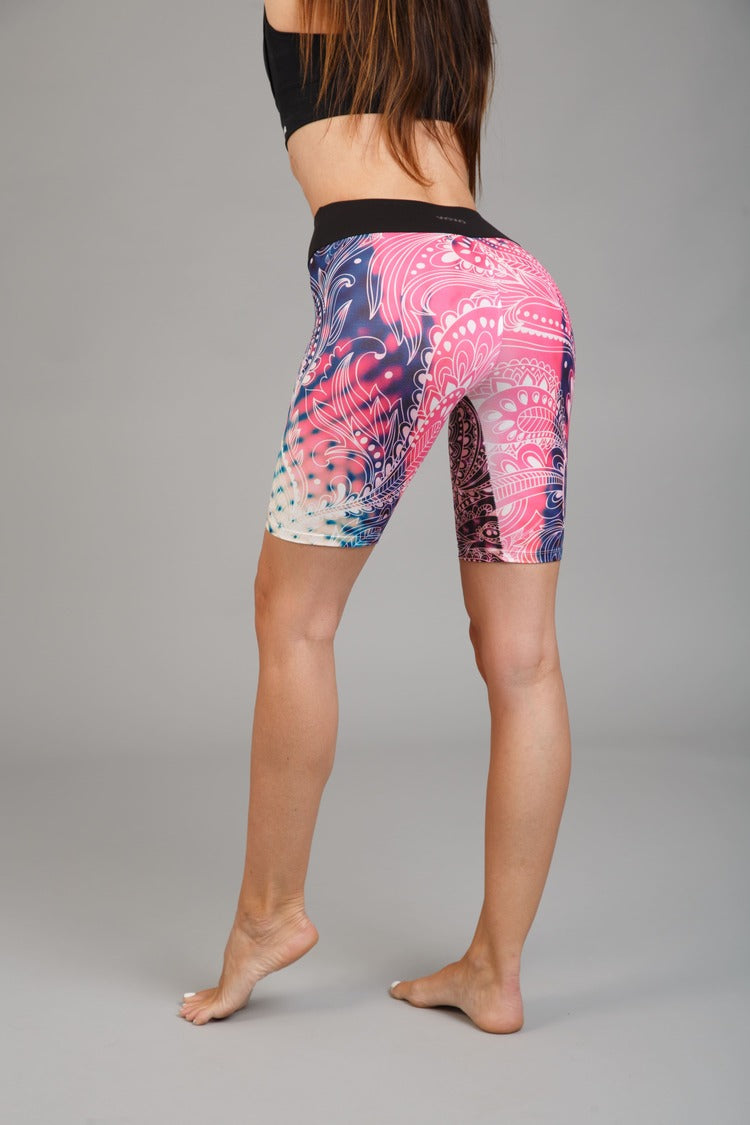 Női bermuda leggings, tejselyem – 415