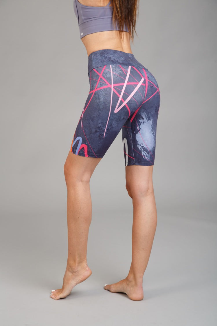 Női bermuda leggings, tejselyem – 417