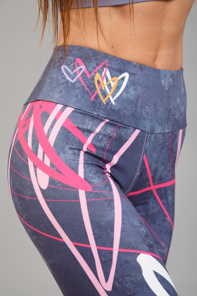 Női bermuda leggings, tejselyem – 417