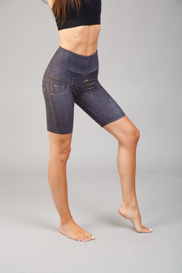 Női bermuda leggings, tejselyem – 427