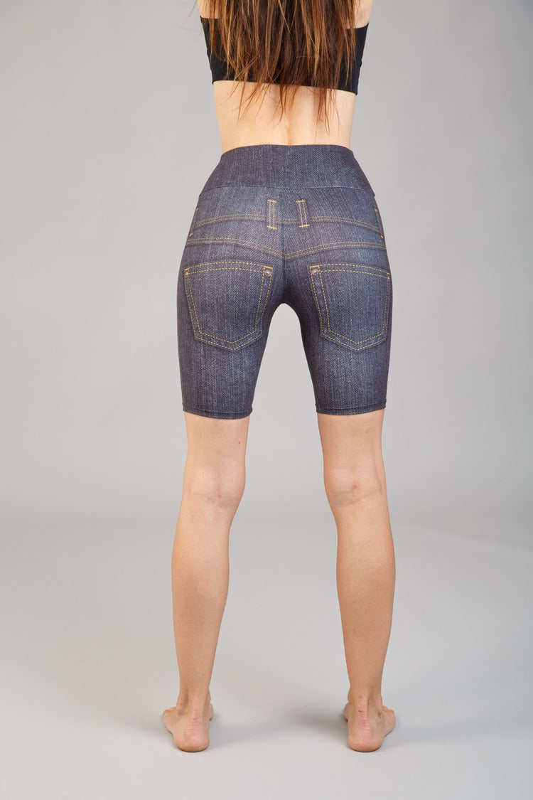 Női bermuda leggings, tejselyem – 427