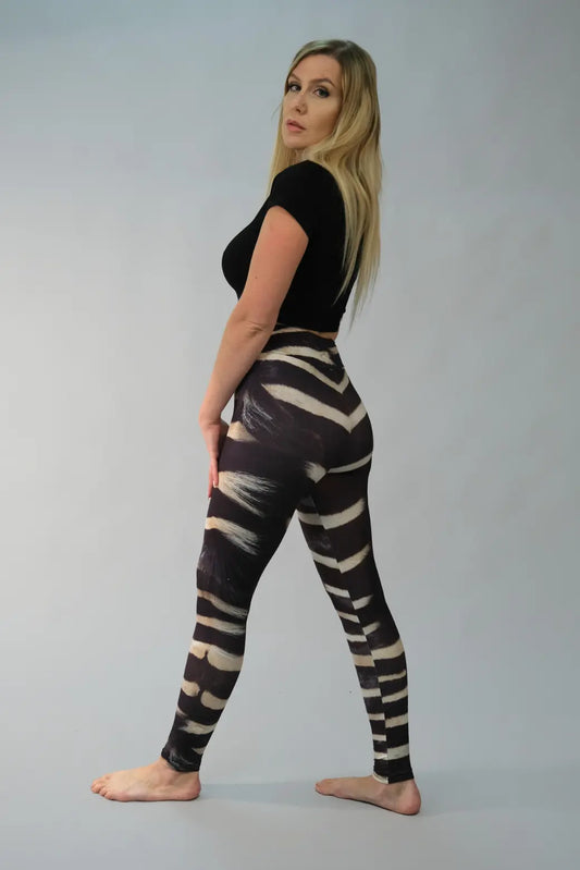 Női leggings, tejselyem – 44