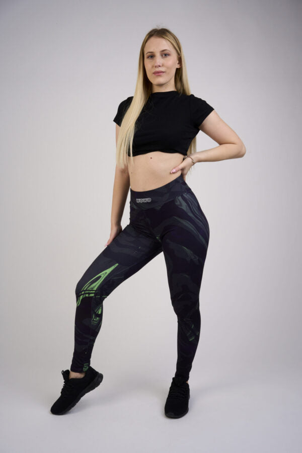 Női leggings, tejselyem – 52