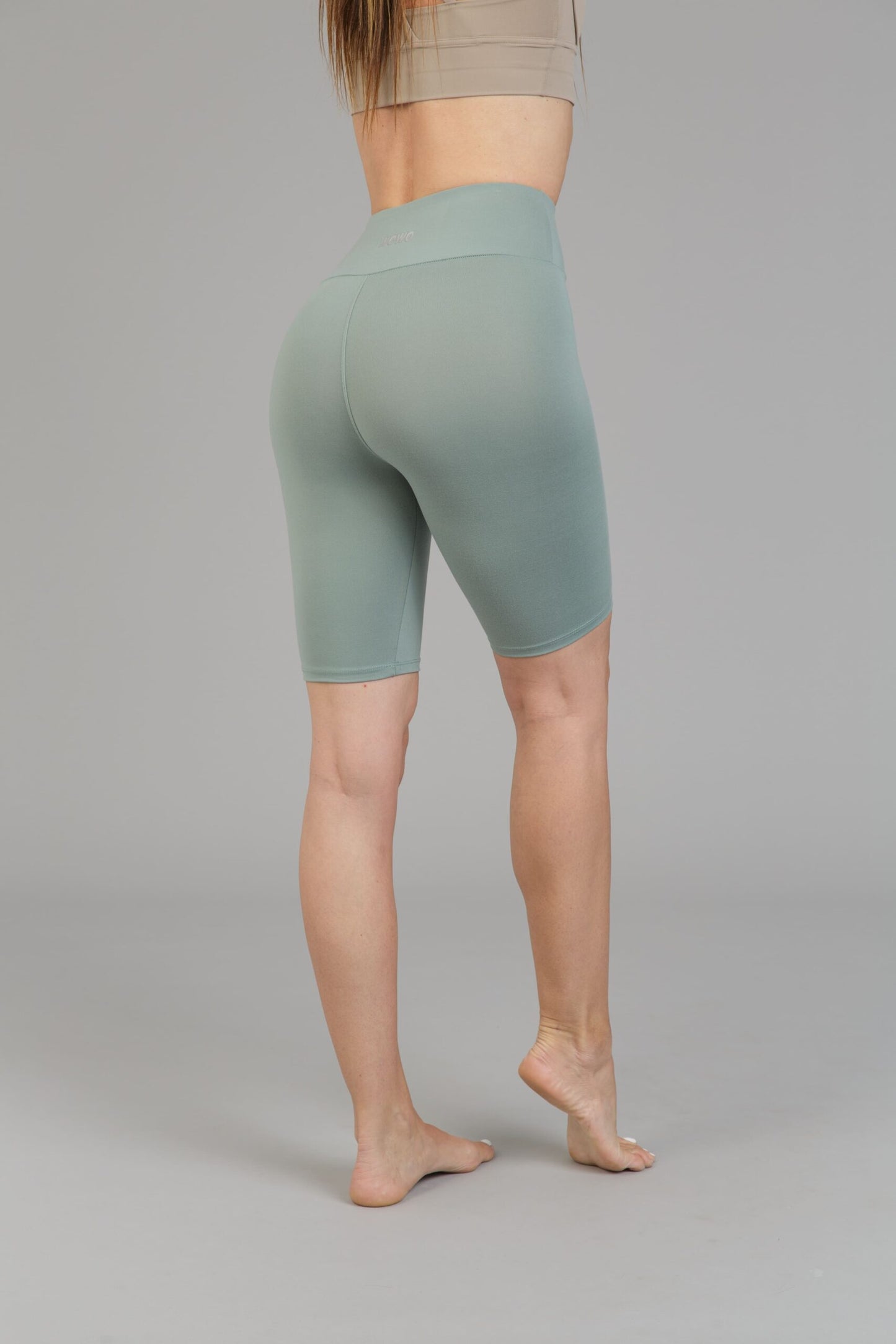 Női bermuda leggings, tejselyem - 412