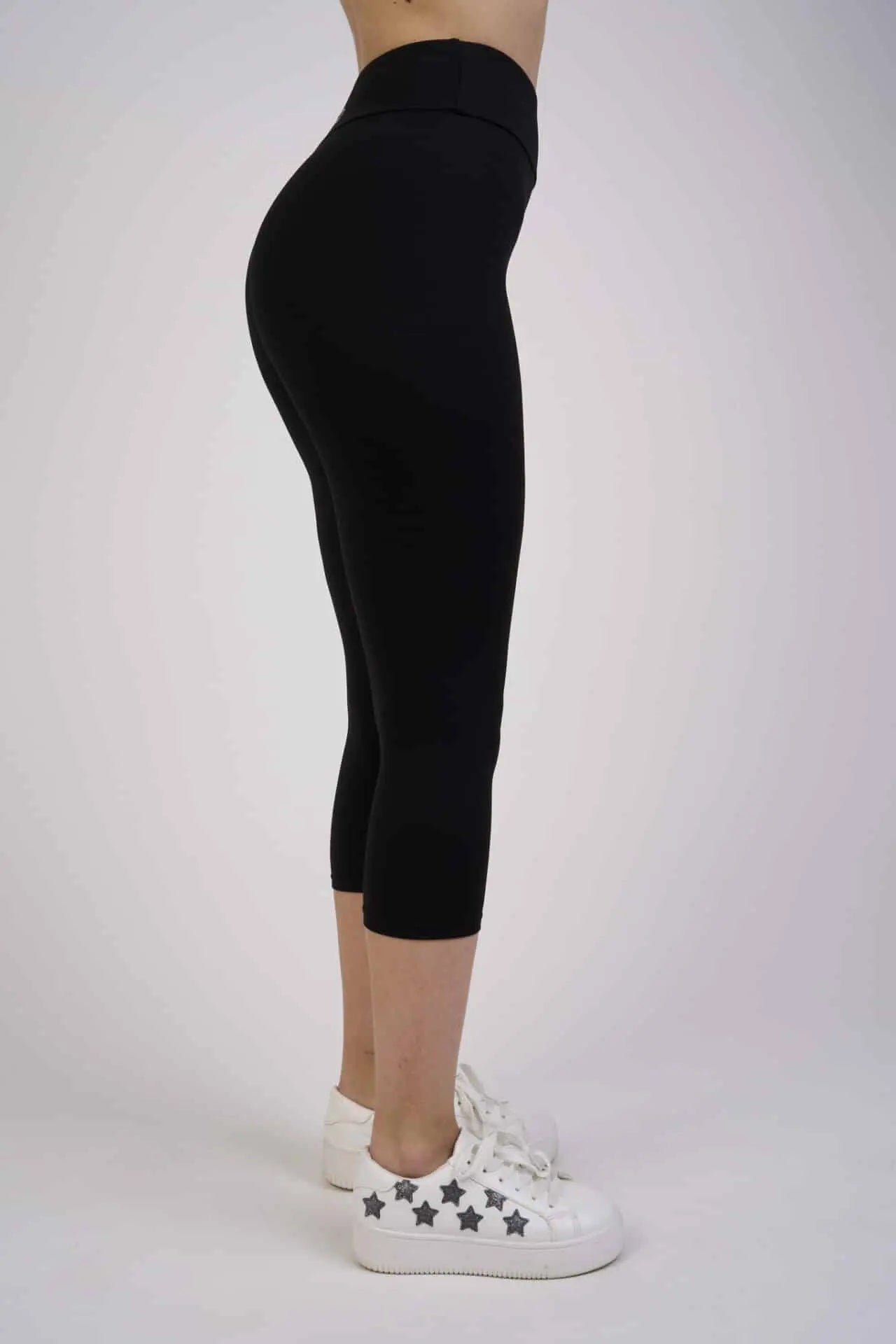 Női capri leggings, tejselyem – 78