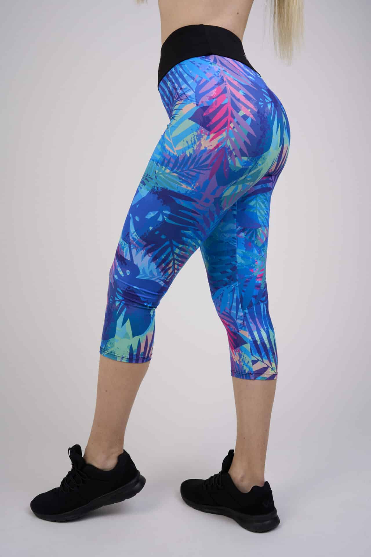 Női capri leggings, tejselyem – 83