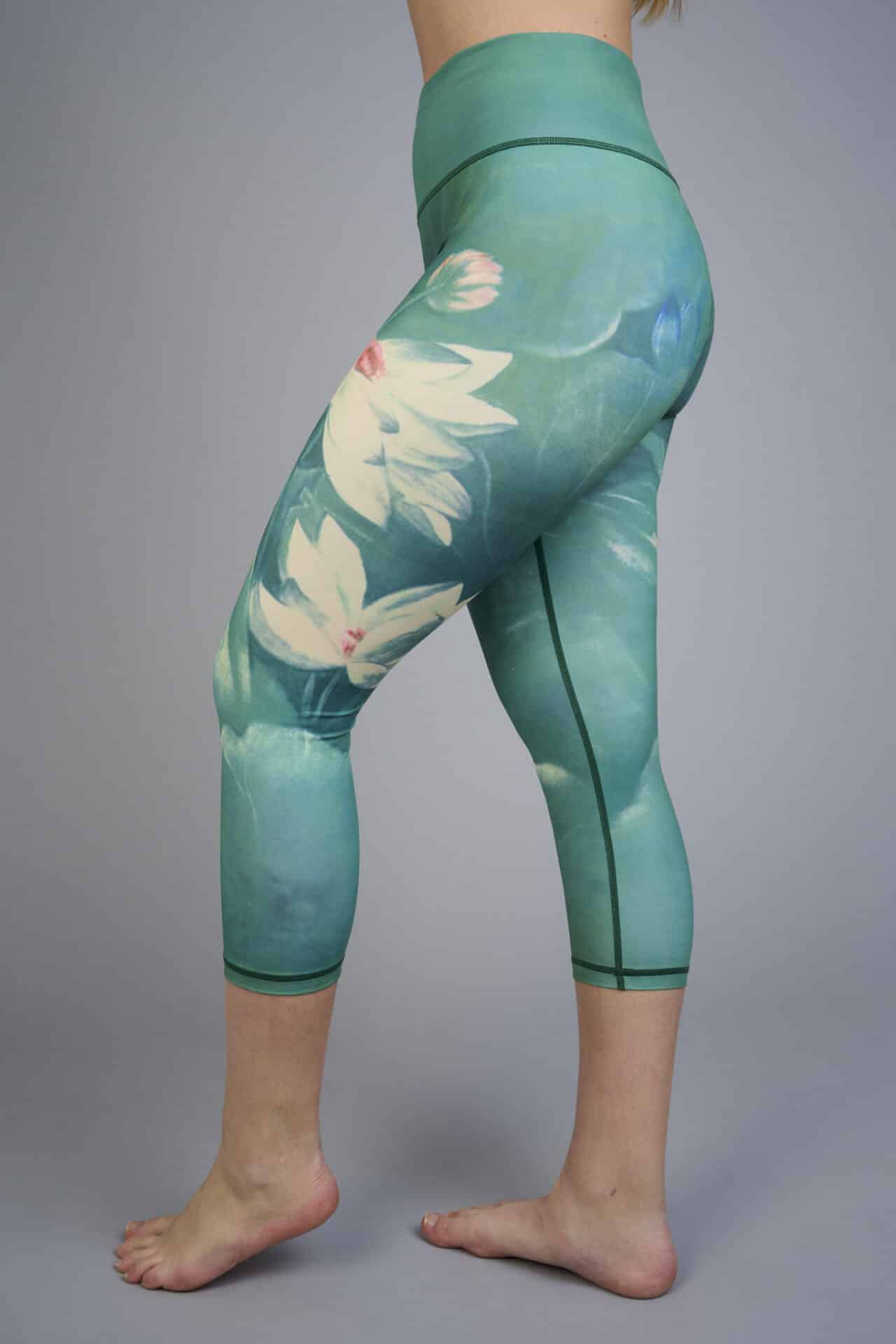 Női capri leggings, tejselyem – 89