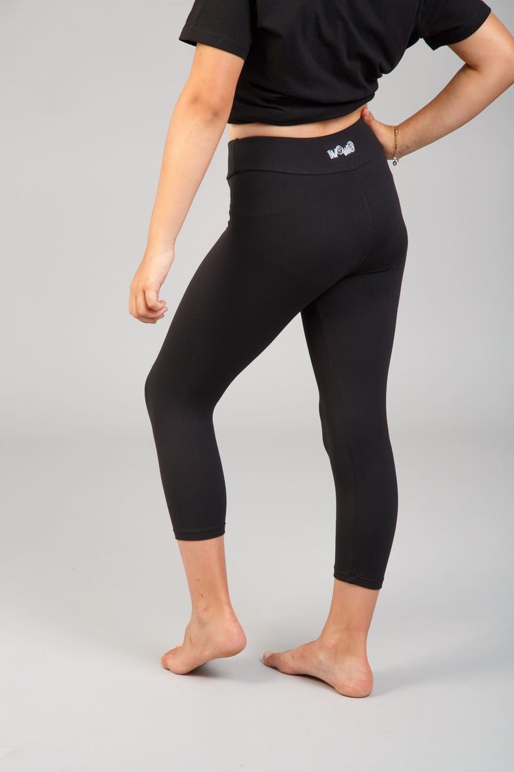 Gyerek capri leggings, tejselyem - 902