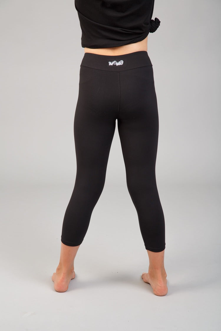 Gyerek capri leggings, tejselyem - 902